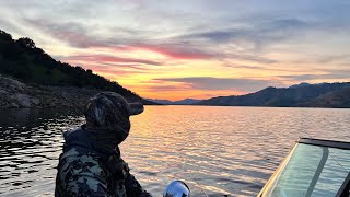 Crappies night fishing Hensley lakekaweah lakeBass lake Nuv ntses 3 lub pas dej 8824 [upl. by Pliam]