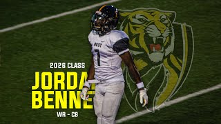 Jordan Bennett 26  WR amp DB  2023 Season Highlights [upl. by Drofnas]