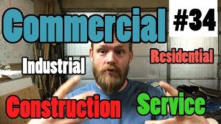 Episode 34  Construction vs Service and The Different TYPES of Electrical Work You Can Do [upl. by Llerdnod]