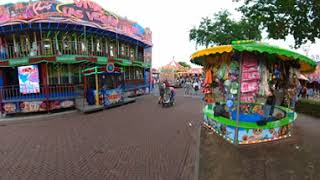 360 Reportage Review Kermis kirmes Funfair Renesse 2022 [upl. by Neenwahs976]