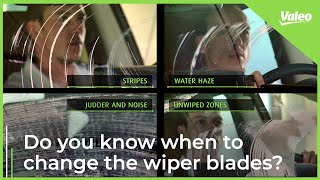 4️⃣ signs to know if its time to change your wiper blades  Valeo Service [upl. by Rayner774]