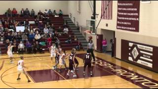 HS Boys Basketball Perham vs CrosbyIronton  Lakeland News Sports  December 10 2013 [upl. by Nnaitak]