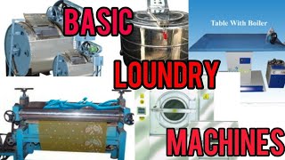 BASIC COMMERCIAL LOUNDRY MACHINE START YOUR OWN BUSINESS Hindi [upl. by Noby]