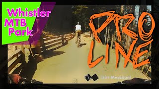 First Time Clearing Jumps on Whistler’s Dirt Merchant Pro Line [upl. by Cherye]