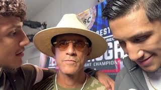 FERNANDO VARGAS JR AMADO amp ACTOR SAID ON GOING TO HELP A HOMLESS SHERLTER IN LA NIGHT BEFORE FIGHT [upl. by Debera496]