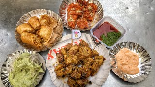 Street Food outside Fateh Nagar Gurdwara New Delhi [upl. by Veljkov]