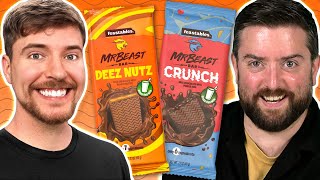 Irish People Try Mr Beast Feastables For The First Time [upl. by Ikim]