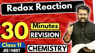 Class 11 Chemistry  Redox Reaction Rapid Revision  Class 11 Chemistry  In 30 Minutes [upl. by Merth629]