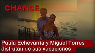 Paula Echevarría y Miguel Torres disfrutan de sus vacaciones en la costa amalfitana [upl. by Aidaas]