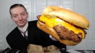 The BEST Fast Food Cheeseburger Ive Ever Had [upl. by Em]