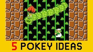 5 Ideas with Pokey Part 4  Super Mario Maker 2 [upl. by Carola]