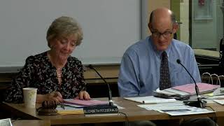 South Burlington School Board Meeting August 21 2019 [upl. by Hornstein629]