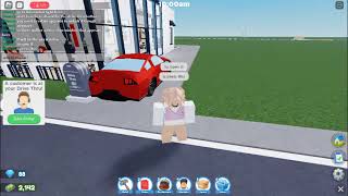 Restaurant tycoon 2 drive thru tutorial  Roblox video  Owl squads [upl. by Eixam]