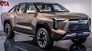 Toyota Hilux 2025  New Design amp Features Explained [upl. by Atirac]