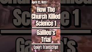 How Religion Killed Science 1 [upl. by Beauregard]