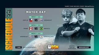 🌟BSN Brawl Stars Nations League  Dia 2 brawlstars [upl. by Nelram]