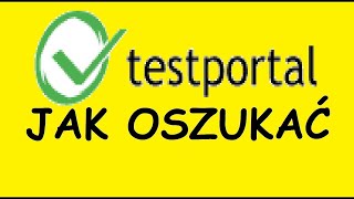 Program który blokuje informacje na teście do pani dziła tylko na TestPortal [upl. by Alethia]