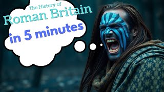 Roman Britain in 5 Minutes romanbritain ancienthistory romanconquest [upl. by Oiramd]