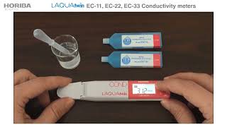 LAQUAtwin EC meters calibration measurement and maintenance [upl. by Reeta729]