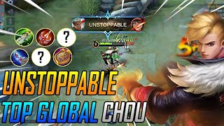 EXP LANE Chou best build 2024  Chou Top Global [upl. by Manthei]