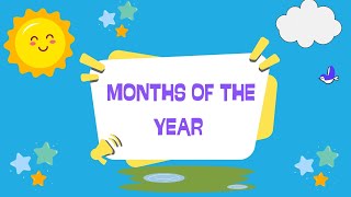 Learn Months of the year [upl. by Isidore]