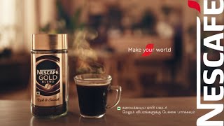 NESCAFE GOLD Make Your WorldTamil [upl. by Natam457]