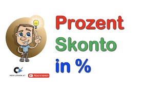 Skonto in Prozent berechnen [upl. by Derry162]