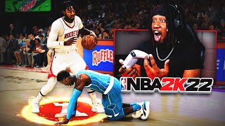 NBA 2K22 PS5 MyCAREER 19  ANKLE BREAKER OF THE YEAR AGAINST LAMELO BALL  StaxMontana [upl. by Luther]