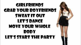 Lets Dance  Miley Cyrus  Lyric Video [upl. by Reider566]