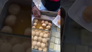 Kolkatas Nolen Gur Rosogolla 🤤🔥 shorts streetfood kolkatastreetfood [upl. by Alarick]