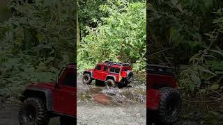 TRAXXAS TRX4 DEFENDER FORT V rc trx4 traxxas offroad [upl. by Cirde]