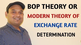 BOP THEORY OF EXCHANGE RATE DETERMINATION  MODERN THEORY OF EXCHANGE RATE DETERMINATION [upl. by Mathilda]