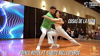 COSAS DE LA PEDA PRINCE ROYCE amp GABITO BALLESTEROS MARCO Y SARA BACHATA WORKSHOP SENSUAL MOVEMENT [upl. by Anecusa624]