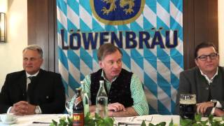 Preview Christian Springer zum TriumphatorAnstich am 18022016 [upl. by Allebram]