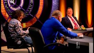 Alan Davies gets quotSetUpquot by Stephen Fry for a quotRealquot Shock on QI [upl. by Frederigo752]