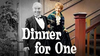 Dinner for One 1963  Freddie Frinton  HD Colorised FULL MOVIE [upl. by Neeluj]