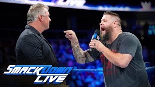 Kevin Owens confronts Shane McMahon over firing SmackDown LIVE Sept 17 2019 [upl. by Sobmalarah]