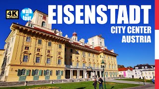 Eisenstadt  a Picturesque Little Town  Virtual Walking Tour in 4K UHD 60 fps [upl. by Neeleuqcaj]