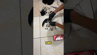 Barber Turns Haircuts into Stunning Art trending feedshorts shorts [upl. by Airamalegna]