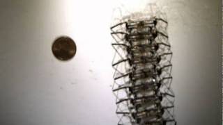 Undulatory gaits in a centipede millirobot [upl. by Ahsinrad]