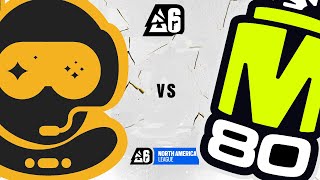 Spacestation vs M80  Blast R6 North America League Stage 1 2023 [upl. by Aissert]