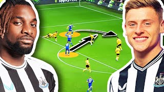 Why Harvey Barnes Is Better Than Allan SaintMaximin [upl. by Euqinmod]