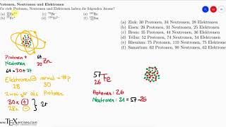 Protonen Neutronen und Elektronen [upl. by Phyl802]