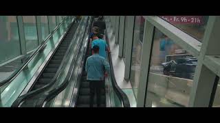 Austria Vienna Stadhalle Lugner City walk 2X escalator [upl. by Kemme28]