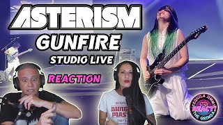 FIRST TIME LISTENING TO ASTERISM  GUNFIRE STUDIO LIVE  REACTION [upl. by Angil]