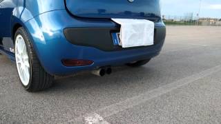 Punto Evo 14 Multiair 135 cv  Scarico diretto scat  4k [upl. by Nevin]