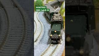 MINITRIX 16681 SBB Ce68 DCCSound Spur N modellbahn SBB eisenbahn Nゲージ DCCサウンド 1zu160 [upl. by Oirottiv]