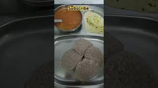 Today special ragi Pindi idli 😋😋👌 food youtubeshorts like subscribe [upl. by Ellenuahs]