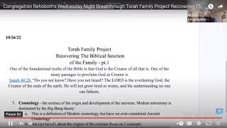 Torah Family Project Recovering The Biblical function of the Family  pt1 Genesis 12 [upl. by Nnaylime]