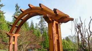 Arched Pergola Building Time Lapse [upl. by Amery135]